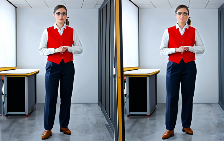 Okay, I will create two safe for work, appropriate, fully clothed Stable Diffusion XL image prompts in English based on the provided French text. These prompts will emphasize professionalism, modesty, and natural poses, avoiding any suggestive or inappropriate content.