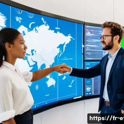 Home 32 전자기술사와 공기업 취업 - **Prompt:** A group of diverse French electrical engineers, both men and women, in a brightly lit, m...